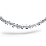 Guirlande iridescente argenté ou bleu 2m