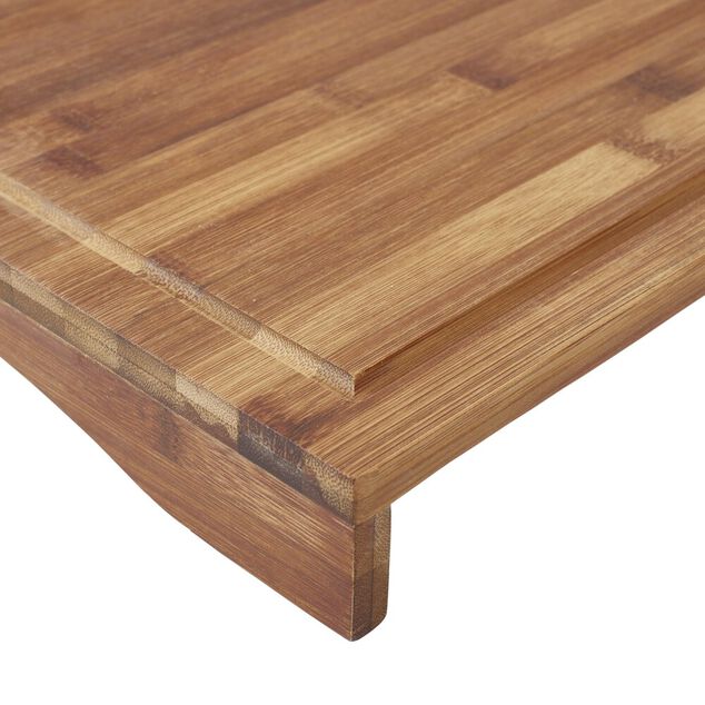 Protection pour plaque de cuisson x2 et planche &agrave; d&eacute;couper bois 54x30xH4,5cm