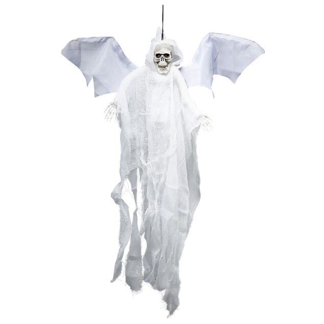 Squelette lumineux et sonore Halloween &agrave; suspendre