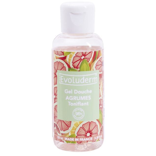 Gel douche tonifiant Evoluderm Agrumes 100ml