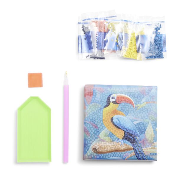 Kit de broderie diamant 20x20cm - 3 mod&egrave;les