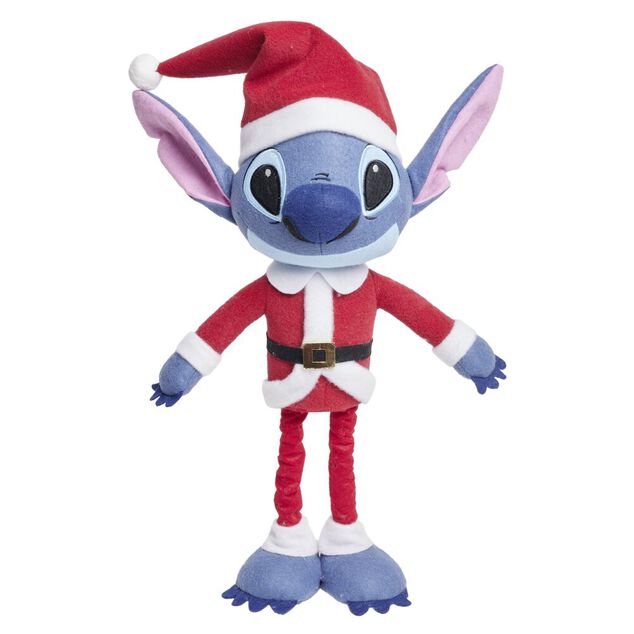 D&eacute;coration de No&euml;l &agrave; poser Disney Stitch jambes extensibles 42x17xH73cm