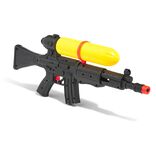 Pistolet &agrave; eau noir et jaune L50cm