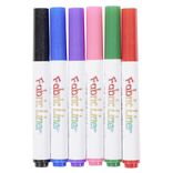 Marqueur textile pointe 1-2mm x6