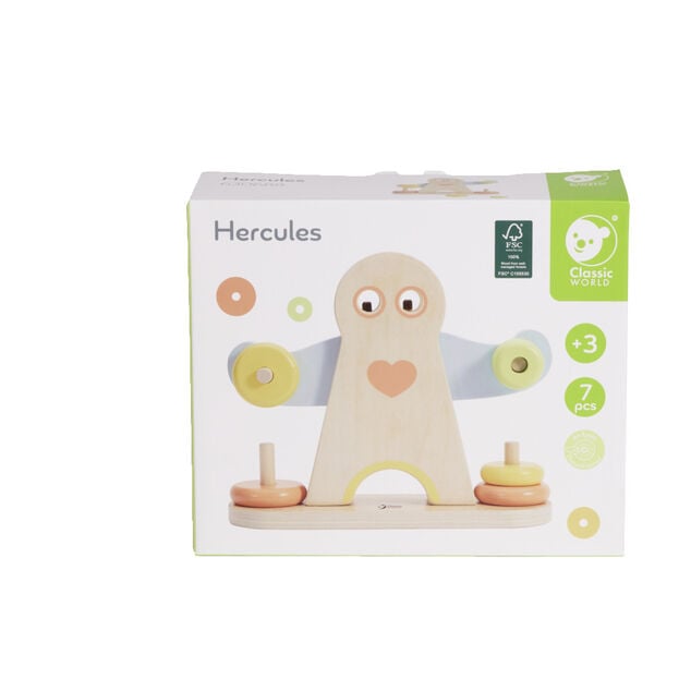 Jeu anneau en bois 21x7,5xH17,7cm