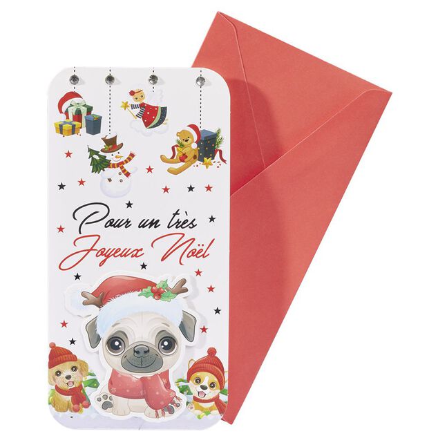 Enveloppe cadeau porte-billets (10 mod&egrave;les)