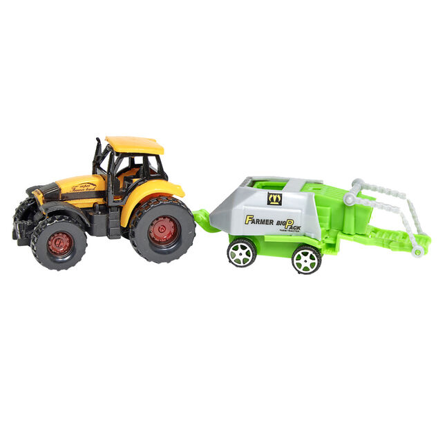 Tracteur avec remorque L20cm (6 modèles)