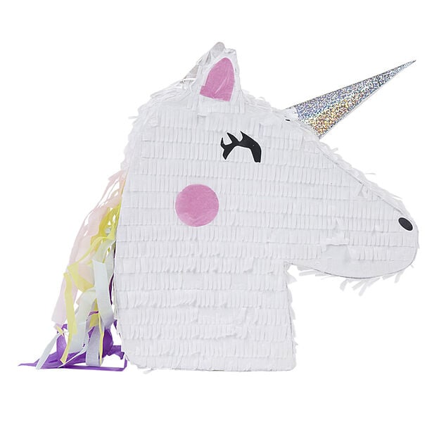 Piñata licorne en carton à remplir 40x9xH41.5cm