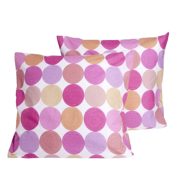 Taies d'oreiller 63x63cm ou 50x70cm x2 pi&egrave;ces (plusieurs mod&egrave;les)