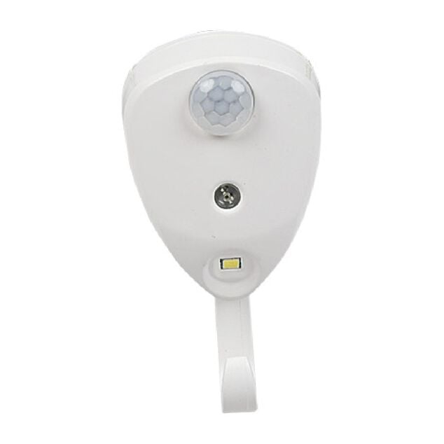 Spot LED d&eacute;tecteur de mouvement avec crochet