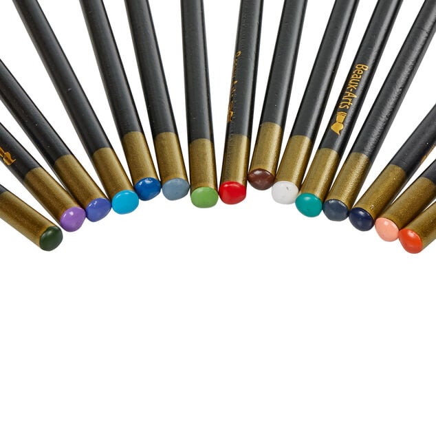 Crayon aquarellable en bois x15