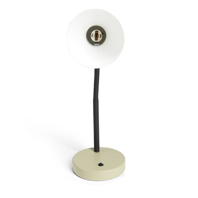 Lampe de bureau orientable m&eacute;tal vert &Oslash;14xH36cm