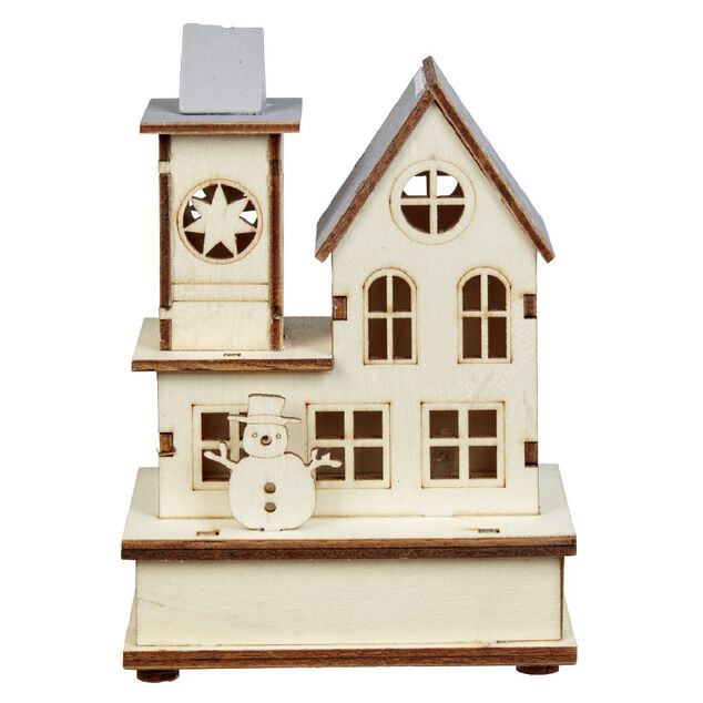 Décoration lumineuse, bois