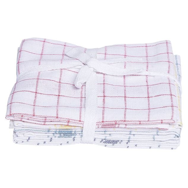 Torchon 100% coton x4