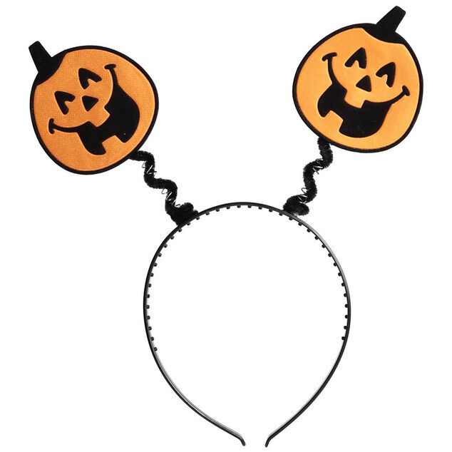 Serre t&ecirc;te &agrave; ressort motif Halloween