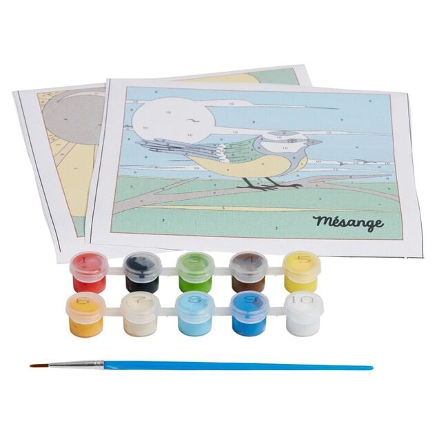 Activité carte à peindre x2