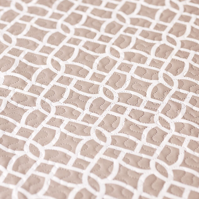 Couvre-lit 220x230cm imprimé (2 modèles)