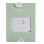 Désodorisant sachet parfumé senteur thé vert 3x15gr