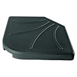 Dalle de lestage noire en b&eacute;ton 25 kg