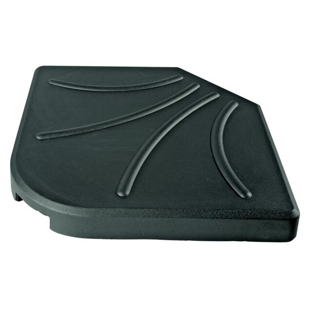 Dalle de lestage noire en b&eacute;ton 25 kg