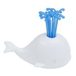 Pique ap&eacute;ritif avec support baleine blanche