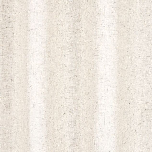 Rideau polyester 140x240cm effet lin beige