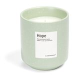 Bougie Hope pot c&eacute;ramique &Oslash;8xH9cm vert