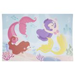 Lot de 4 mosaïques géantes à sticker thème sirène 40x60cm