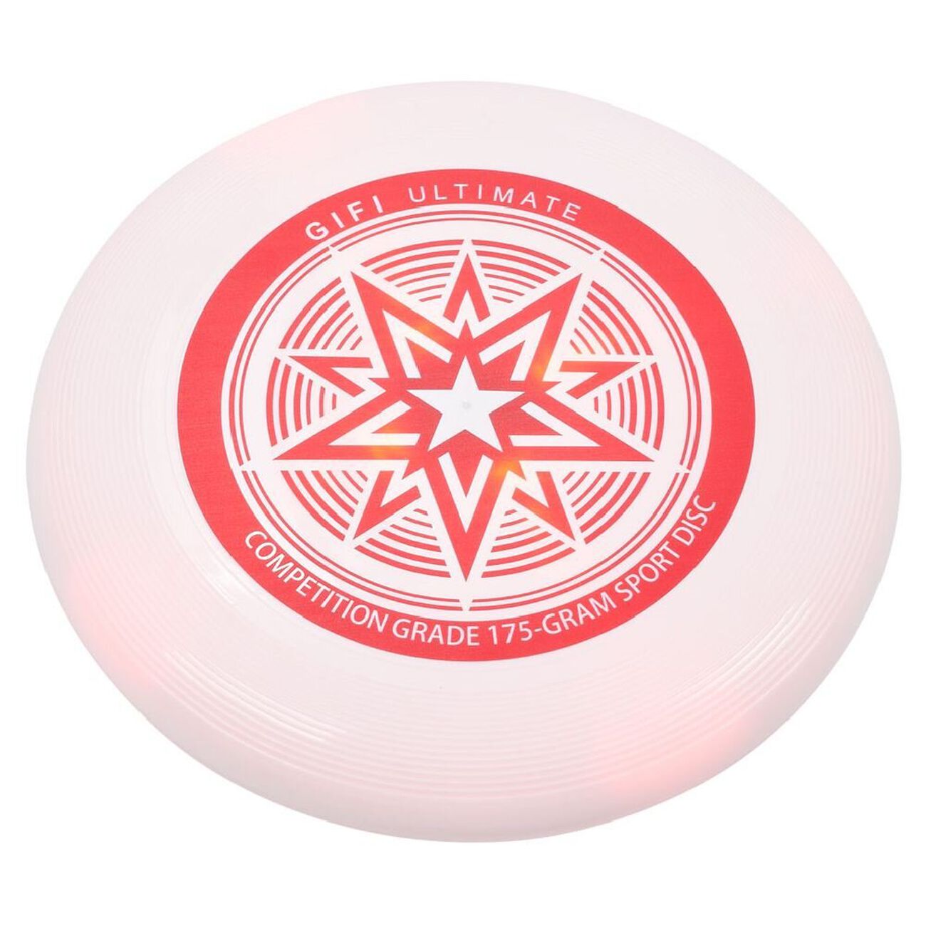 Frisbee Volant Lumineux LED – 4 Couleurs Néon (Rose, Bleu, Vert, Violet) – 90 G, Effet Boomerang, Idéal Jeux Nocturnes