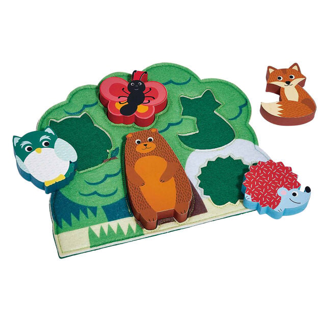 Puzzle animaux feutrine