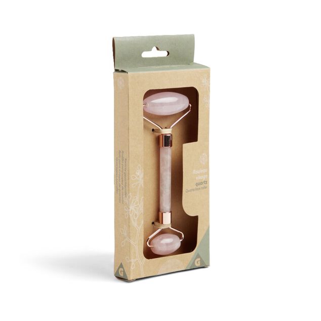 Rouleau visage quartz rose