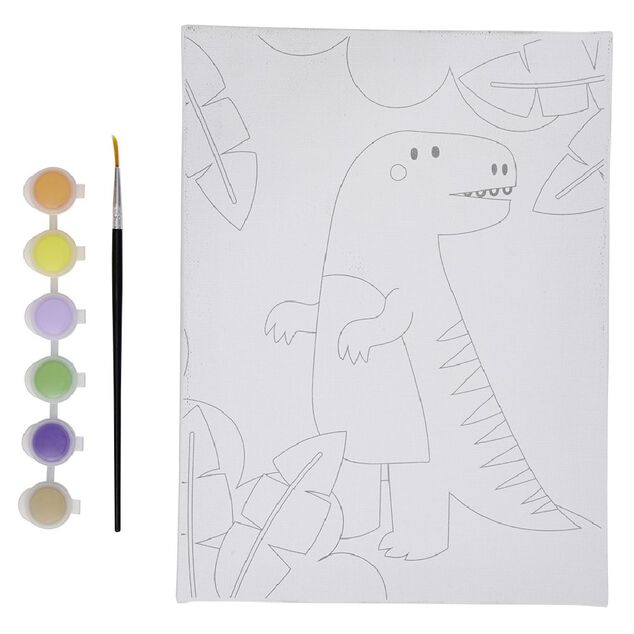 Toile &agrave; peindre pour enfant 24x18cm