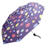 Parapluie manuel nuage bleu L28 cm