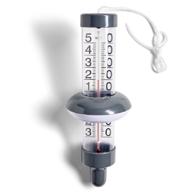 Thermom&egrave;tre flottant de piscine L.27 cm