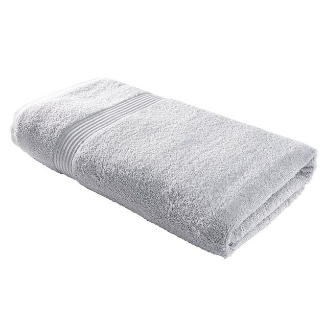 Drap de bain 70x130cm coton gris acier