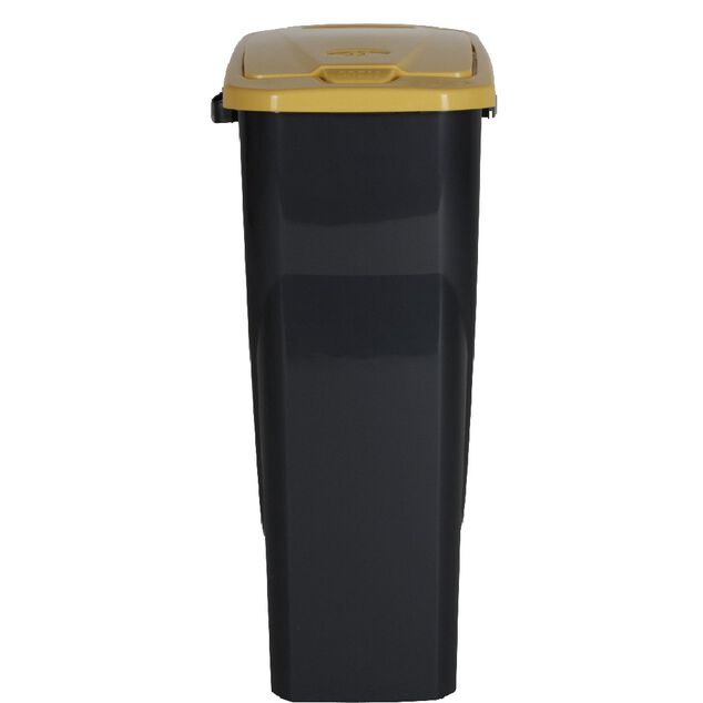Poubelle tri s&eacute;lectif jaune 25 L