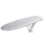 Housse de table &agrave; repasser &eacute;lastique grise triple &eacute;paisseur 45x125cm