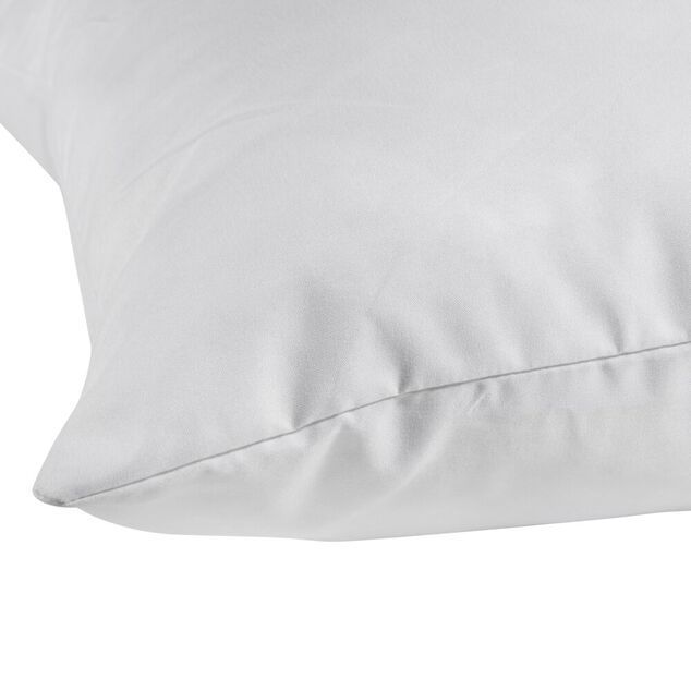 Oreiller rectangulaire blanc 70x45xÉp15cm