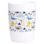Gobelet motif dinosaure Ø7xH9,7cm