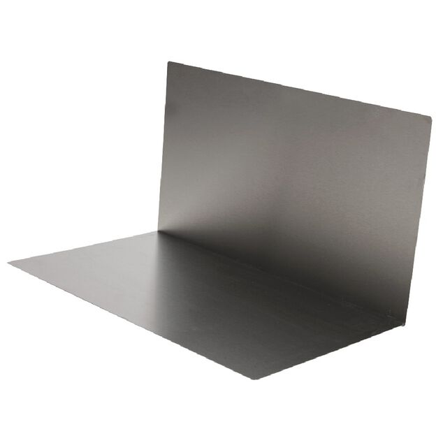 Cr&eacute;dence inox dim. 48.5x27 cm - Lot de 2