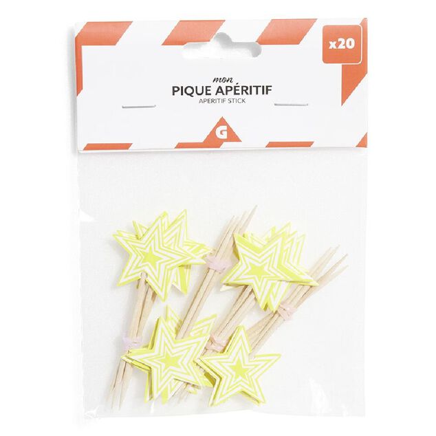 Pique ap&eacute;ritif No&euml;l x20
