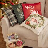 Coussin carré motif Noël 40x40cm (6 modèles)