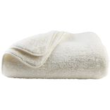 Plaid imitation peau de mouton blanc