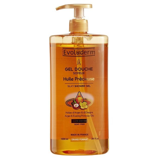 Gel douche Evoluderm Huile pr&eacute;cieuse 1000 ml