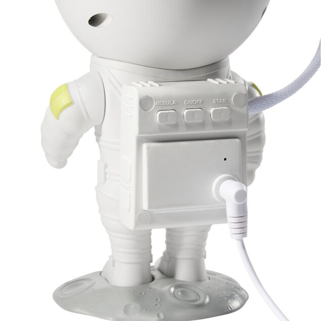 Lampe astronaute projecteur voie lact&eacute;e avec t&eacute;l&eacute;commande H23cm
