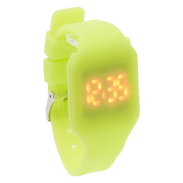 Montre touch Ultra plate bracelet silicone uni