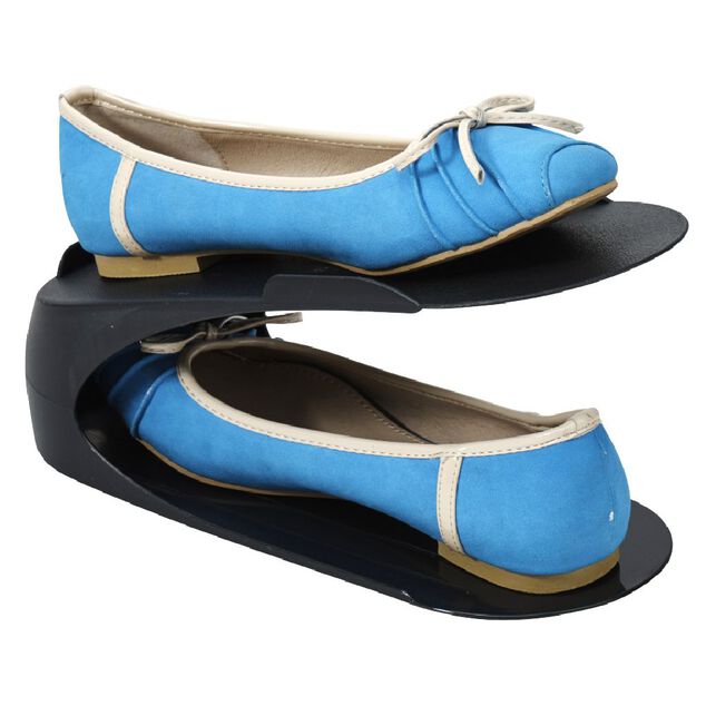 Range chaussure empilable noir x3