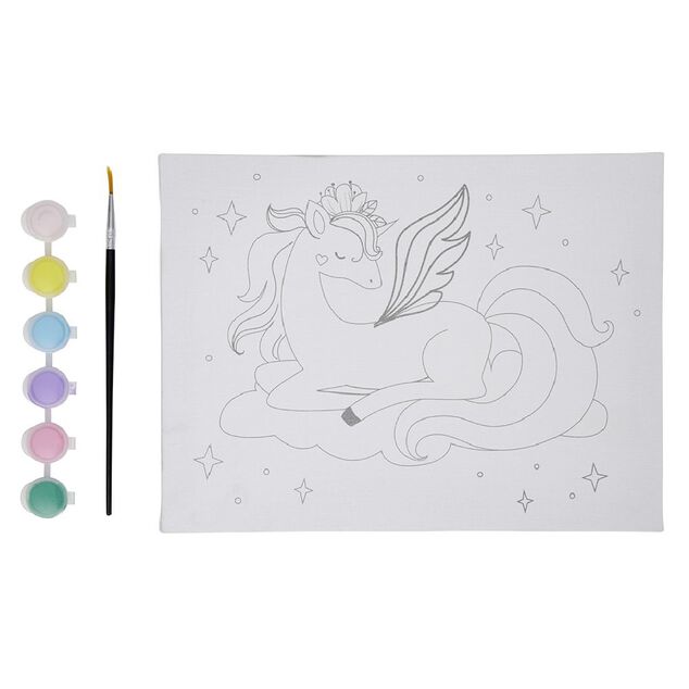 Toile à peindre pour enfant 24x18cm