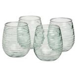 Verre plastique transparent 50cl x4