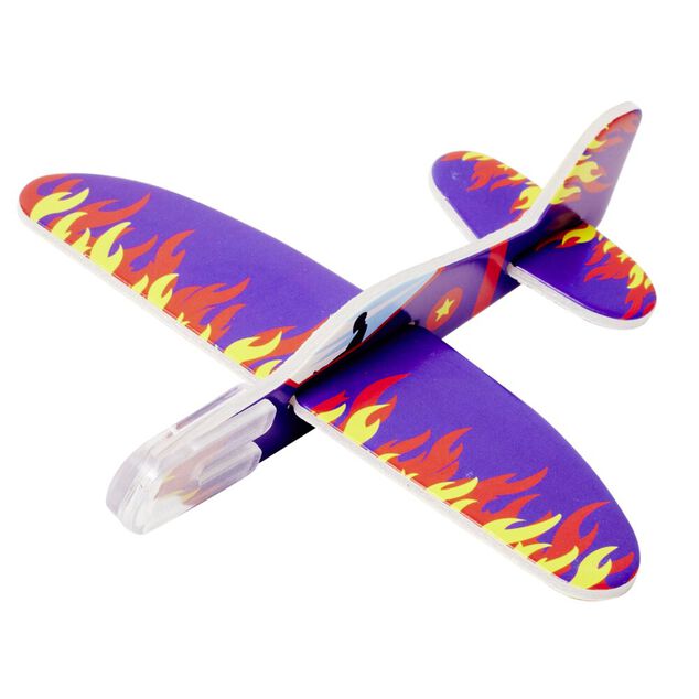 Mini avion &agrave; construire x2 en papier 7x10cm